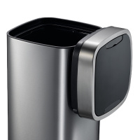 永洋 自动感应开盖垃圾桶9L (颜色:银色)YY-GYLJT9L