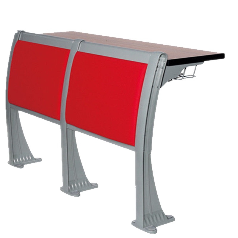 卡里鳄单人位多媒体阶梯椅阶梯教室桌椅KLE—ZY142教室连排报告厅座椅教室课桌椅