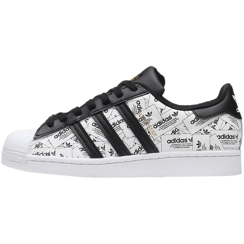【自营】adidas阿迪达斯三叶草男鞋女鞋陈奕迅同款SUPERSTAR板鞋FV2819