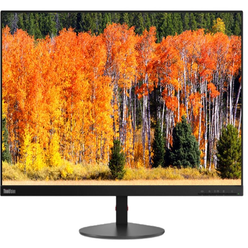 联想(ThinkVision) S22e-10 21.5英寸窄边框 高清液晶商用显示器/黑色