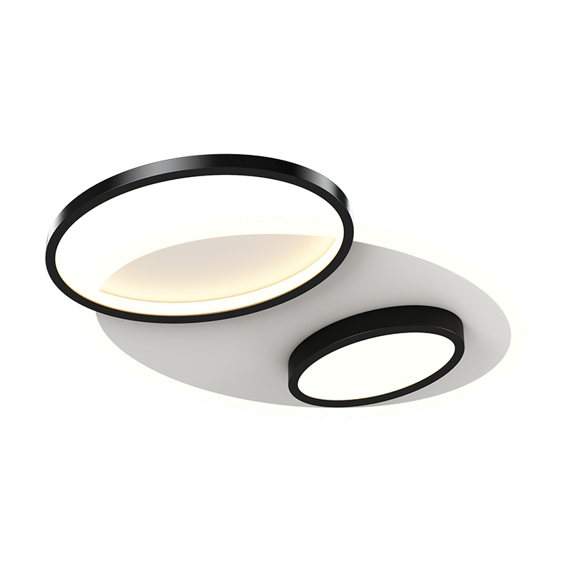 七只蚂蚁 轻奢客厅吸顶灯卧室灯北欧简约现代大气极简现代创意北欧风格灯具卧室简约圆形铝材LED吸顶灯房间灯JH-X2173