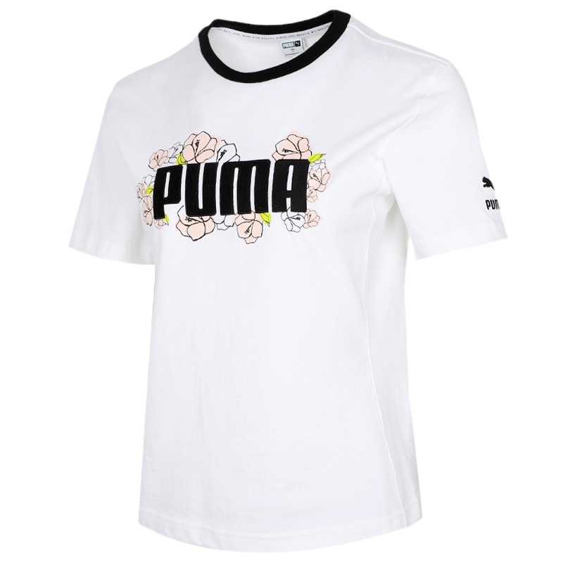 Puma彪马短袖女2021夏季新款运动服宽松休闲半袖透气T恤潮532042