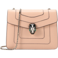 BVLGARI 宝格丽 女士 SERPENTI FOREVER系列牛皮蛇头扣单肩斜挎包小号 290466