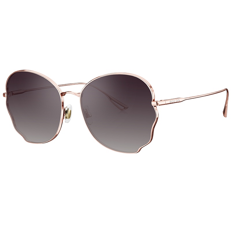 BOLON暴龙2020新款太阳镜不规则潮流墨镜时尚金属框眼镜女BL7105 _