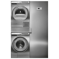 雅士高ASKO欧洲进口家用洗烘套装8kg热泵烘干不锈钢四合一W4086S+T408HDS+HI1153S+DC7784V