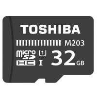 东芝（TOSHIBA） 32G M203 系列(microSD) TF 存储卡 100M/s Class10高速存储卡