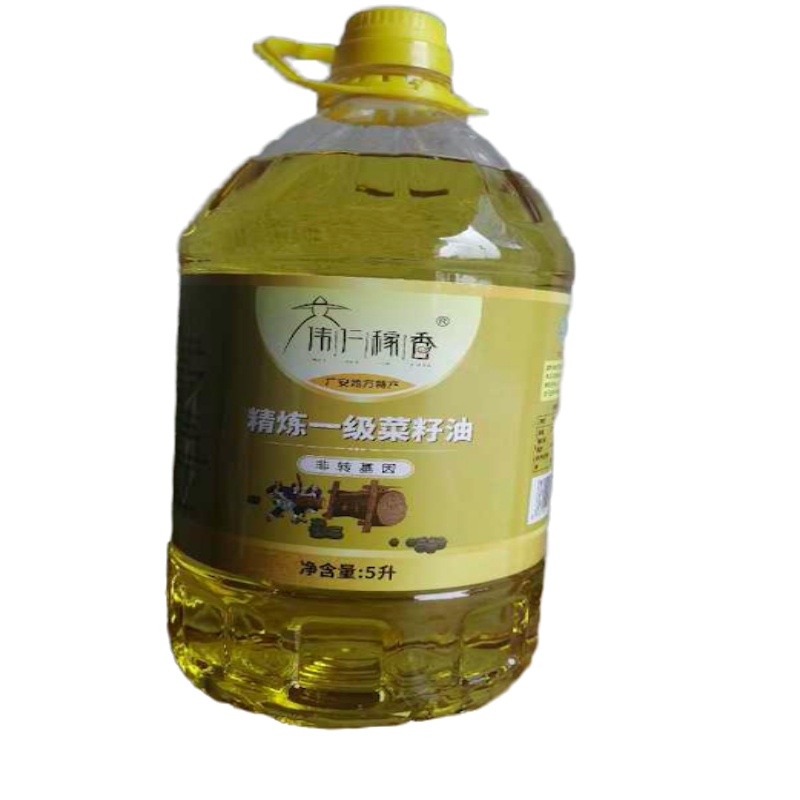 双底精炼一级菜籽油 5L/瓶(一件2瓶)
