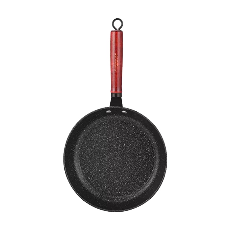 火象 麦饭石原木养生煎锅HXG-J026D ZS-1