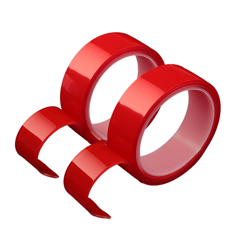 三木(SUNWOOD)纳米胶带吸附胶卷抖音同款无痕魔力双面胶带超薄透明不留痕高粘度固定玻璃墙面爬墙粘贴防水耐高温红膜