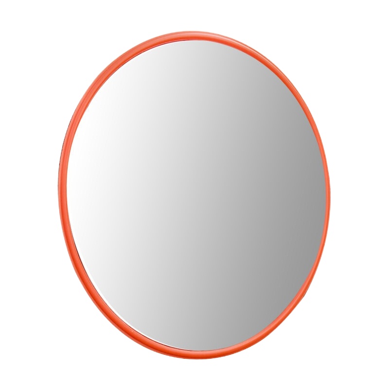 百舸 交通广角镜 室内外道路广角镜子 凸面反光镜道路转角弯镜凹凸镜防盗镜 直径80CM室内款(无立杆)