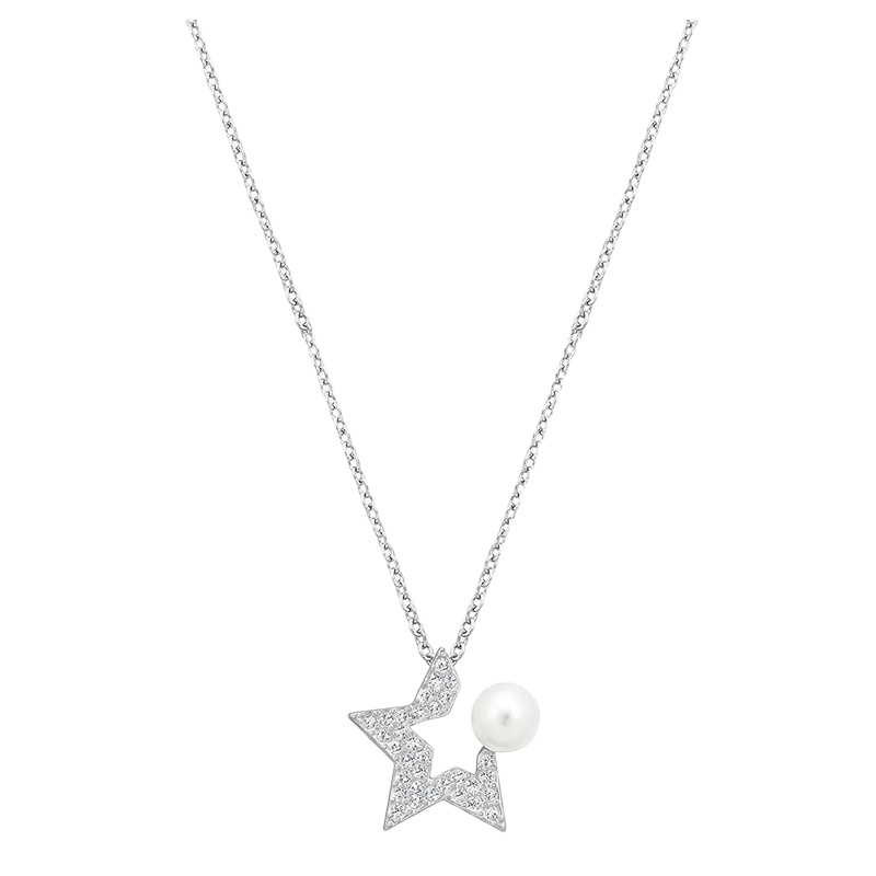 SWAROVSKI施华洛世奇星星珍珠水晶项链 人造水晶 送恋人5215275