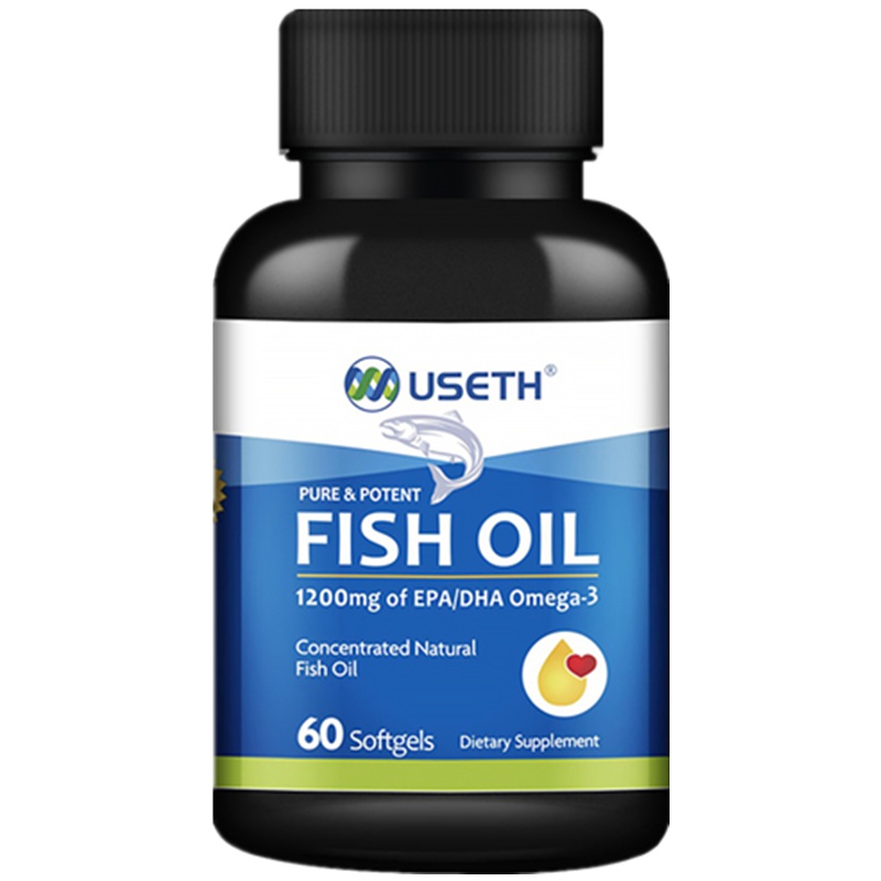 美国进口 优氏牌 欧米伽3深海鱼油软胶囊1500mg×60粒