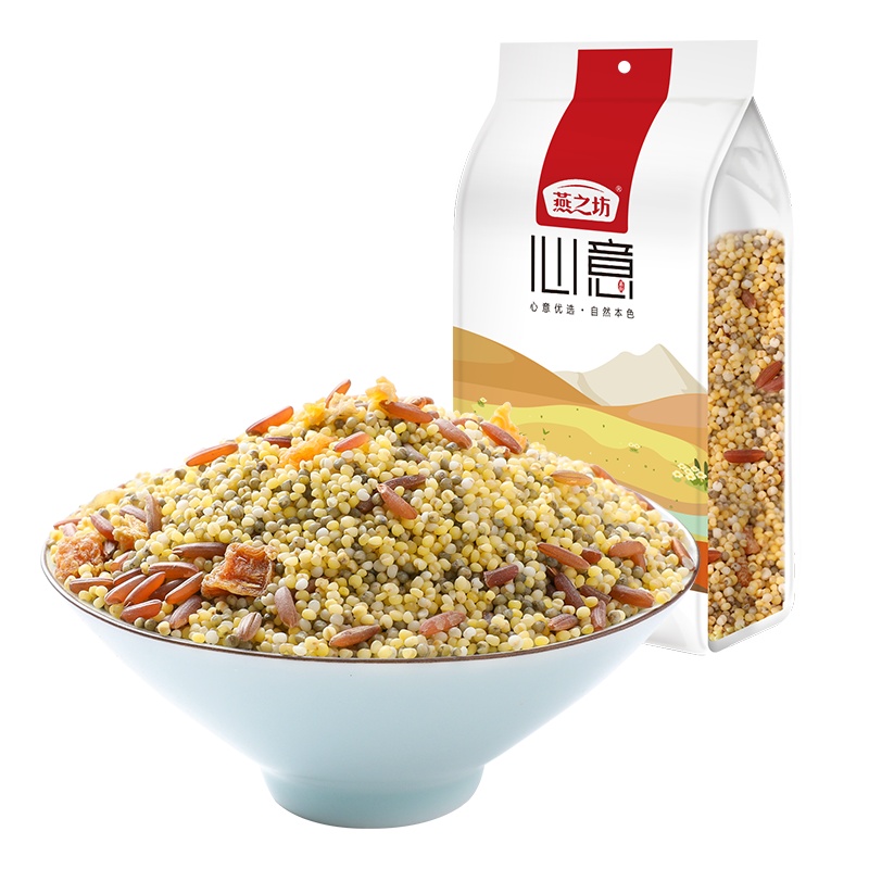 燕之坊四色小米粥2斤装五谷杂粮粗粮粥米