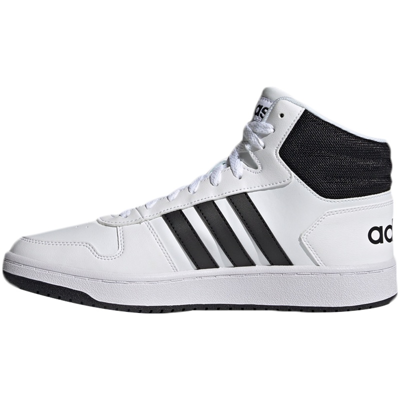 阿迪达斯NEO男鞋板鞋高帮小白鞋篮球场下休闲运动鞋FY8617