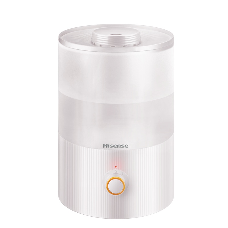 海信(Hisense)加湿器旋钮调节缺水保护内置滤网家用卧室小型大雾量孕妇婴儿夜灯净化空气香薰喷雾SG250-JN05
