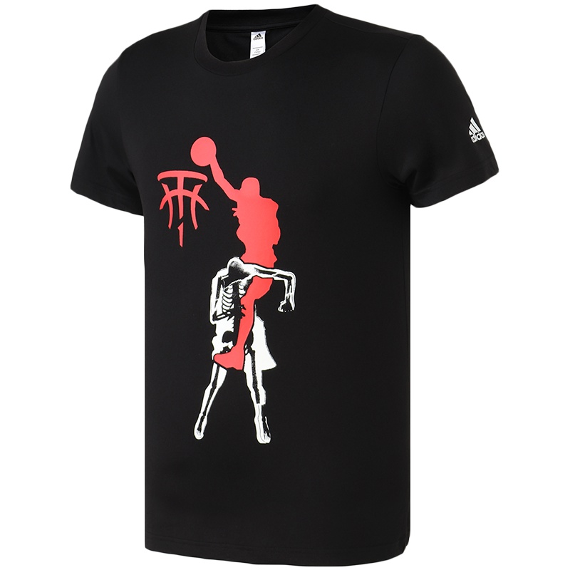 阿迪达斯男服短袖T恤TMAC DUNK麦迪篮球文化运动服DU6835