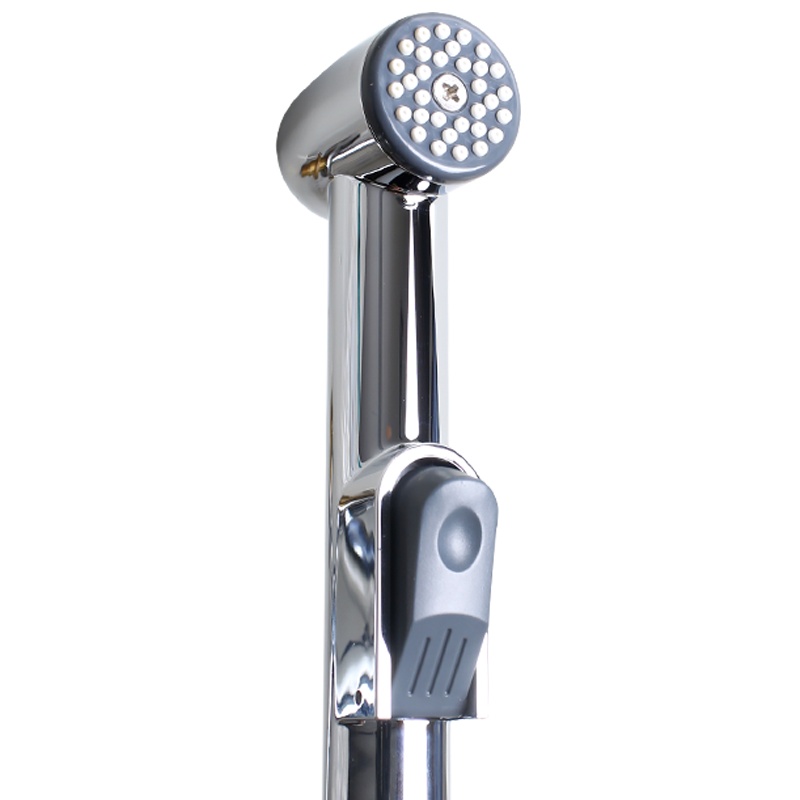 法恩莎多层电镀黄铜带增压喷枪双控双开角阀马桶伴侣FE41008CP