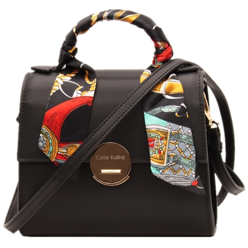 Celie Kalira包包女包新款2020时尚手提女包百搭真皮斜挎包单肩包潮流 9610