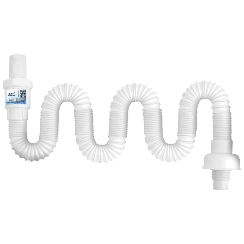 加长下水管洗脸盆防臭软管洗手台盆下水器配件排水管面盆池管道安心抵