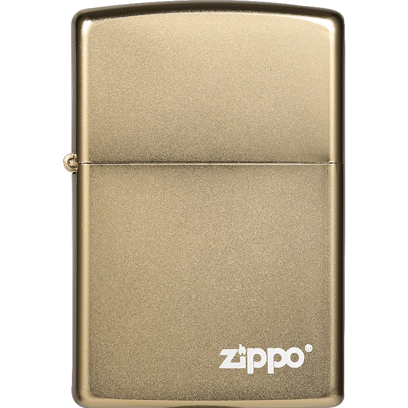 Zippo芝宝 金耀冰经典金色煤油打火机