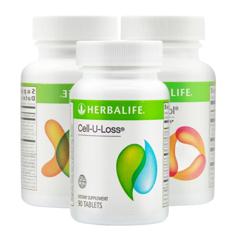 康宝莱(herbalife)美国奶昔进口减肥套餐快速减重代餐美国进口细腰片燃脂片美纤片消脂锭 膳食营养补充剂预售1周后发