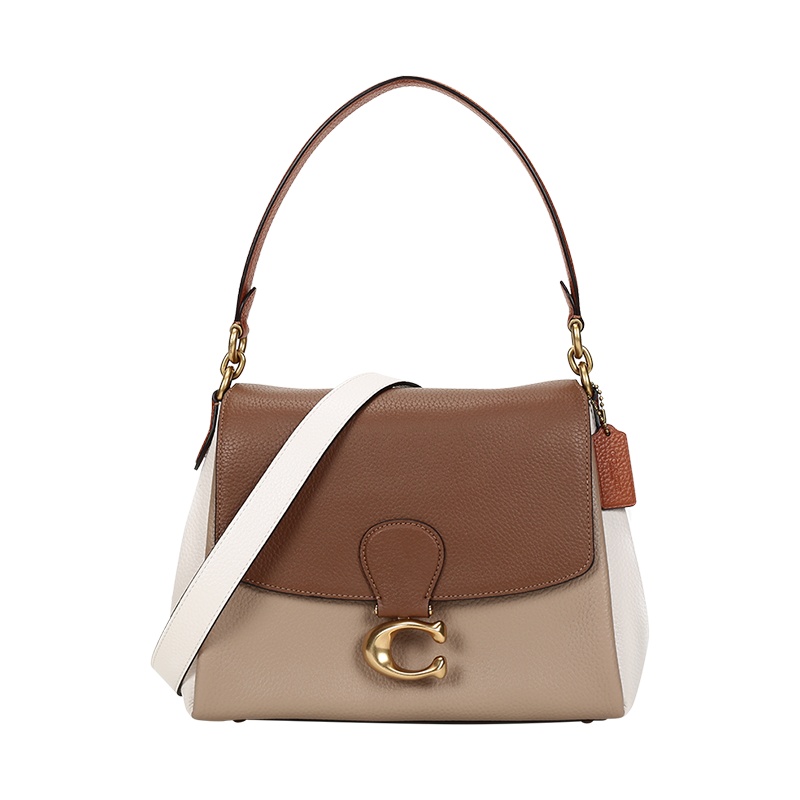 COACH 蔻驰 女士 专柜款皮革MAY手提单肩斜挎包 4613