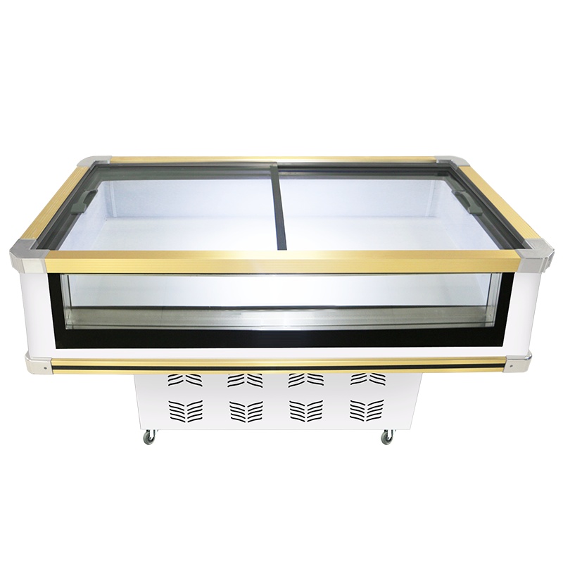 五洲伯乐(WUZHOUBOLE)SWD-2180 310升前视窗海鲜柜 商用生鲜冷藏柜肉食保鲜展示柜 推拉门冰柜卧式冷柜