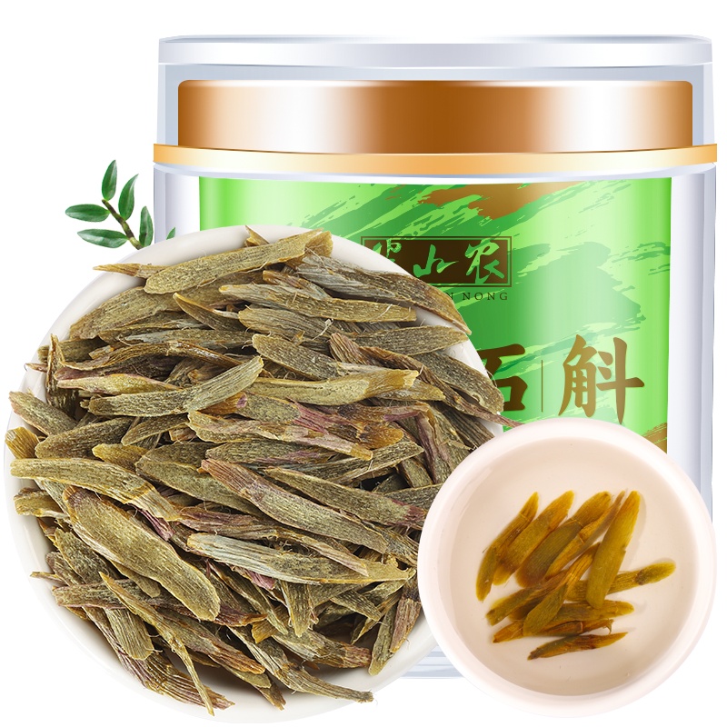 半山农 石斛切片 特一级铁皮石斛 80克/瓶 浙江乐清铁皮石斛枫斗片