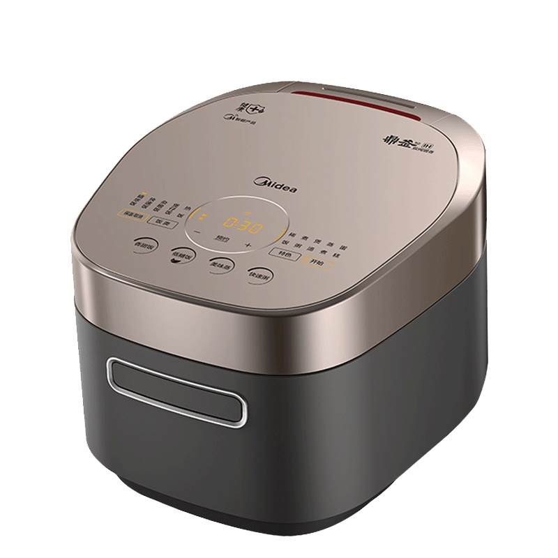美的(Midea)智能多功能电饭煲锅双阀微压力IH大火力电磁发热钛金鼎釜内胆预约可拆内盖EFB4012HL(线下同款)