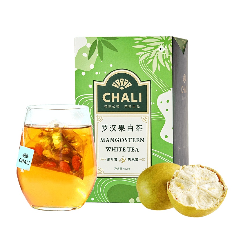ChaLi茶里 罗汉果白茶菊花茉莉花茶组合茶包茶叶袋泡茶