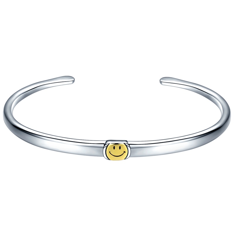 佰色传情925纯银ins潮冷淡风小众设计学生韩版简约网红手镯