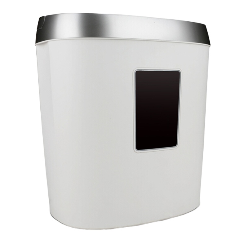 得力(deli)碎纸机 17L办公家用粉碎机 白色9929