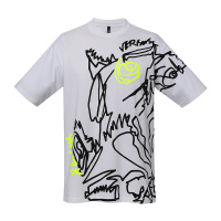19ss新品 VERSUS VERSACE范思哲 男士撞色涂鸦短袖圆领全棉T恤