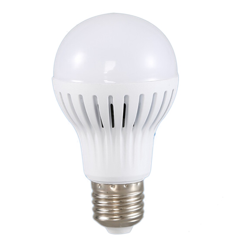 造阳 智能E27螺口微波雷达人体感应LED灯泡智能光控灯过道灯楼道灯楼梯阳台庭5W