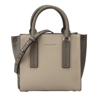 MICHAEL KORS 迈克·科尔斯 MK女包 ALESSA系列纯色皮革女士手提单肩斜挎包