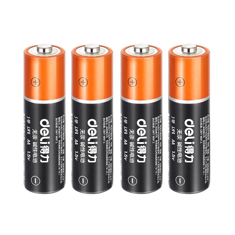 得力18501碱性电池 10卡起订