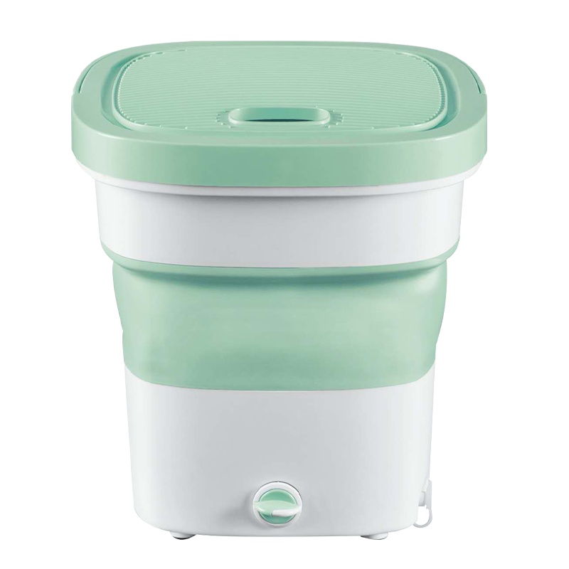 苏宁宜品折叠式洗衣机差旅便携式3kg母婴内衣蓝光杀菌带脱水学生宿舍洗衣神器XPB30-3008