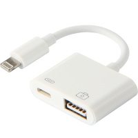 久宇 苹果转接器iPad Air/Pro/mini转换器拓展坞平板电脑转接头OTG连接键盘鼠标U盘