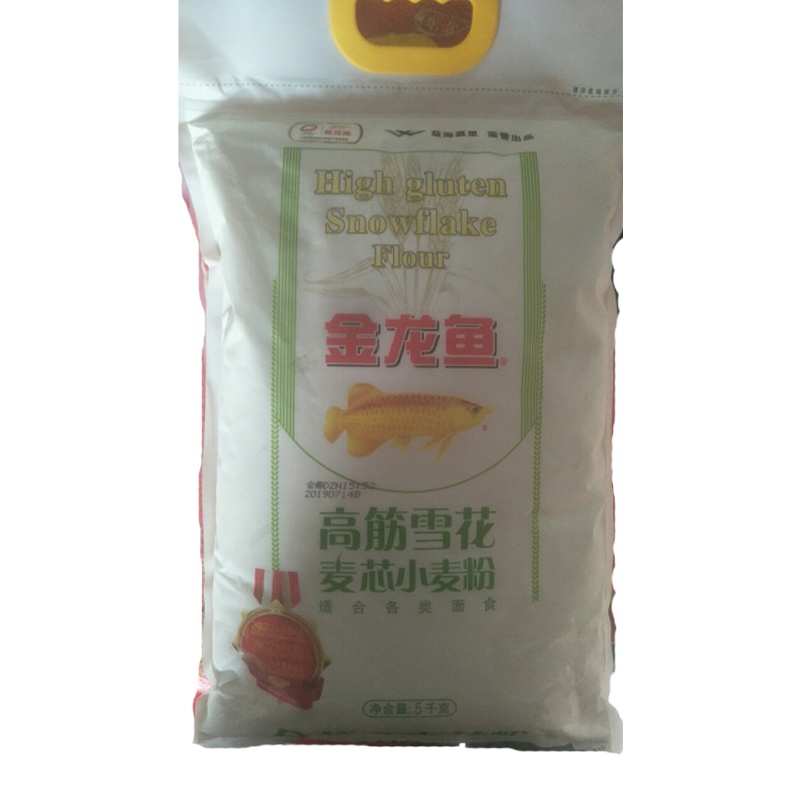 金龙鱼高筋雪花麦芯小麦粉5kg