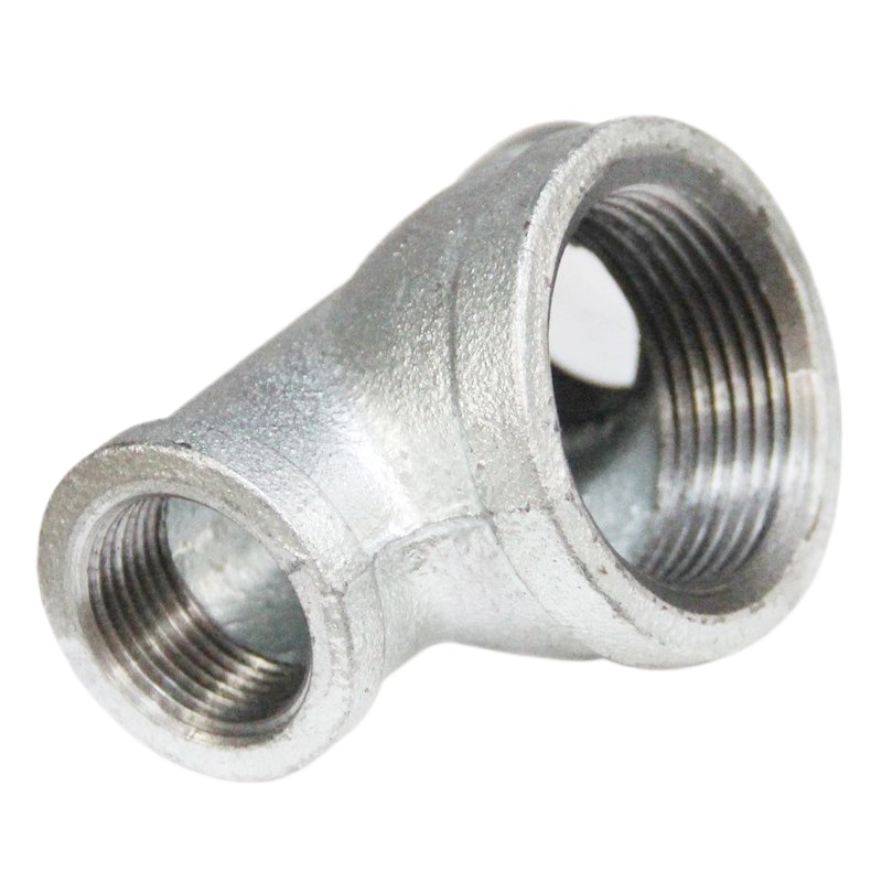 企购优品建支JianZhi 国标中大三通异径三通玛钢三通水暖三通 20MM*25MM*20MM