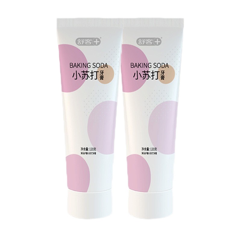 舒客小苏打健齿护龈牙膏120克*2支