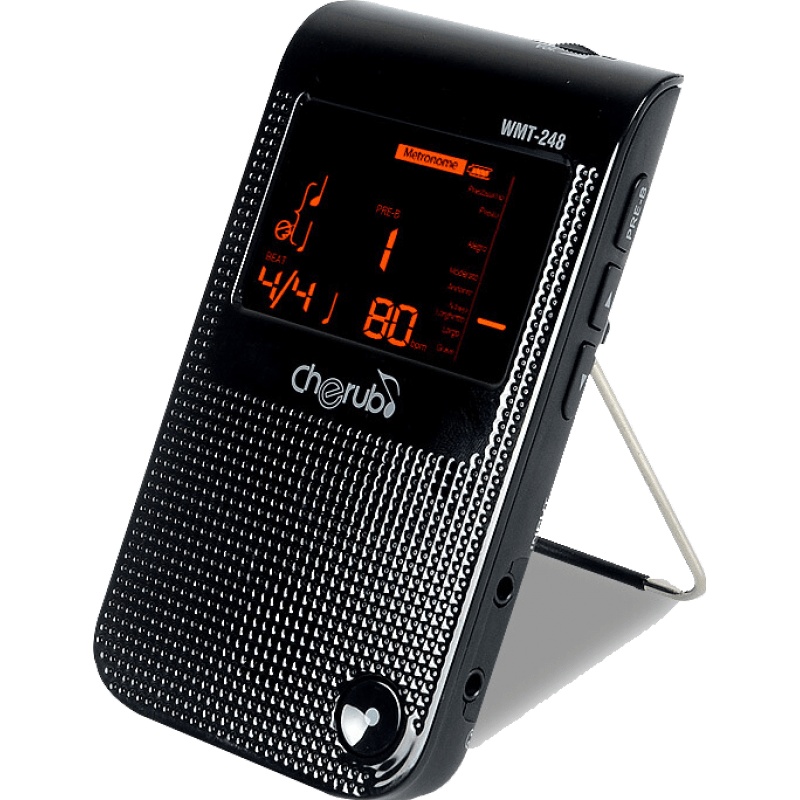 Cherub WMT-248三合一电子节拍器校音吉他钢琴可充电调音器 乐器配件