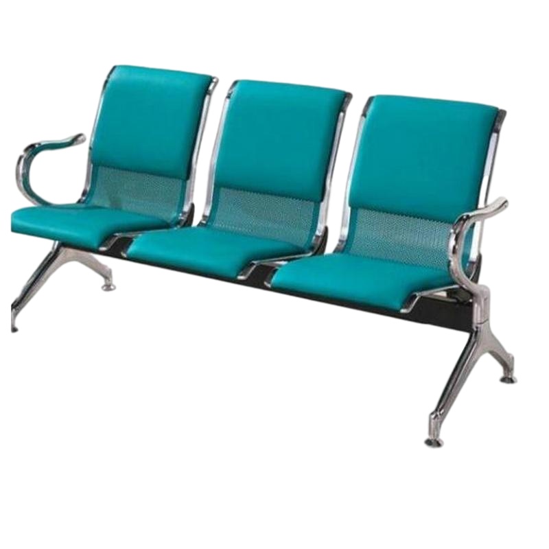 逐鹿中原钢架软包耐用排椅HC-568候车室排椅排队等候椅 两人位排椅