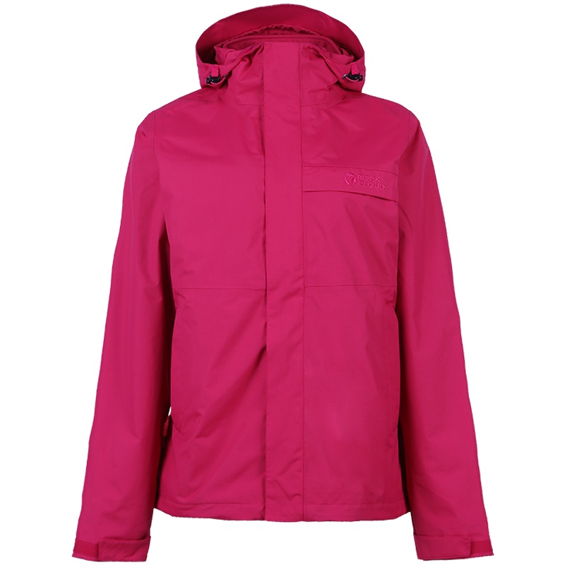 岩云/RockCloud 女士秋冬户外保暖防泼水软壳三合一