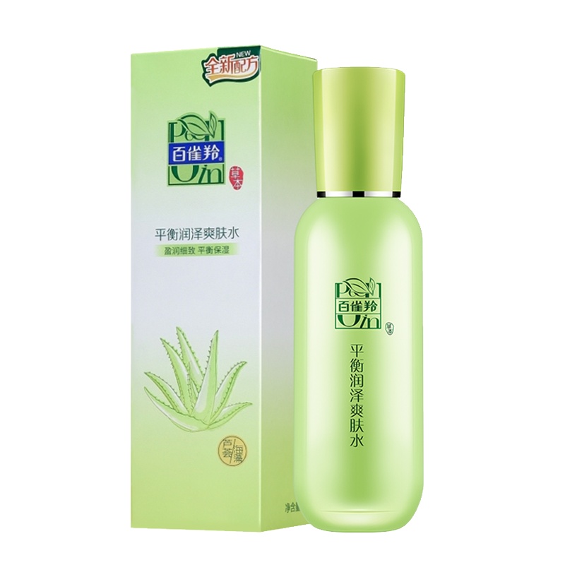 百雀羚爽肤水 平衡润泽化妆水100ml保湿补水滋润收缩毛孔护肤保湿补水控油平衡清爽护肤品专柜正品