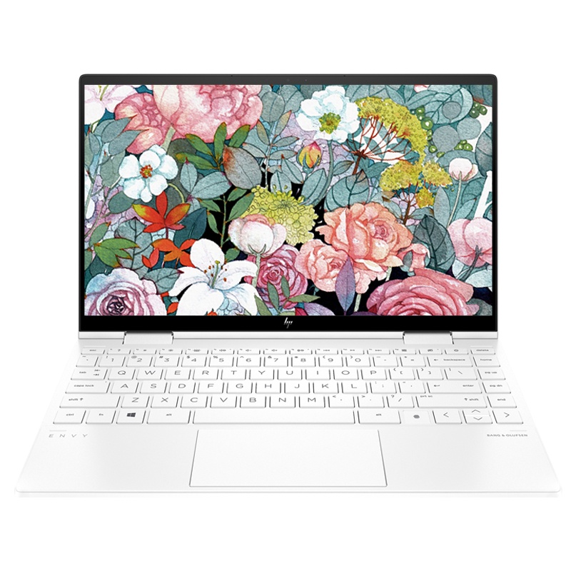 惠普(HP)ENVY x360 13-bd0009TU笔记本电脑13.3英寸锐龙5学生电脑网课办公轻薄本(R5-4500U 16G 512G 高色域 触摸屏)天使白
