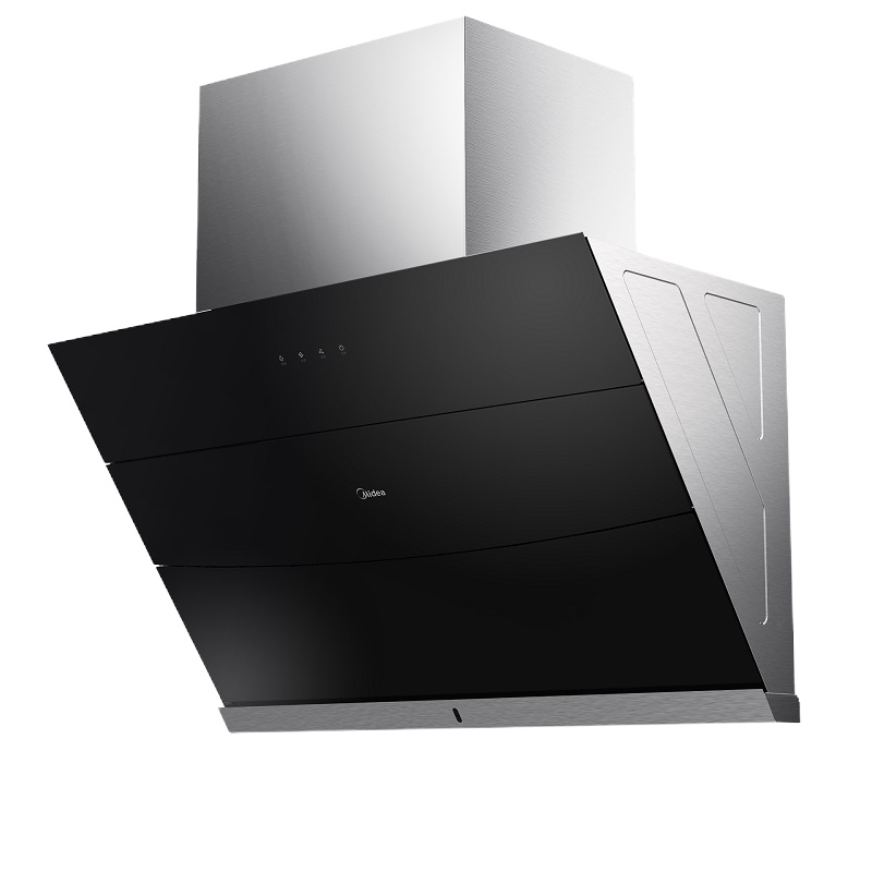 美的新款智能开合油烟机B63