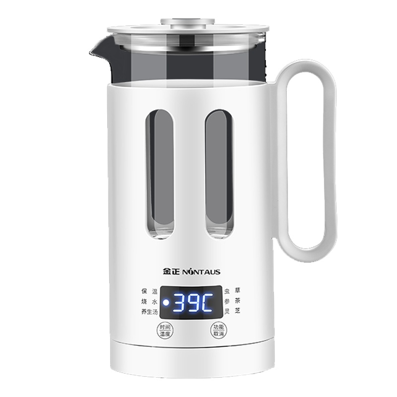 金正(NINTAUS)SH70 多功能智能家用办公室高硼硅玻璃电煮茶壶 触控式煎药壶花茶器煲茶壶烧水壶[带滤网]