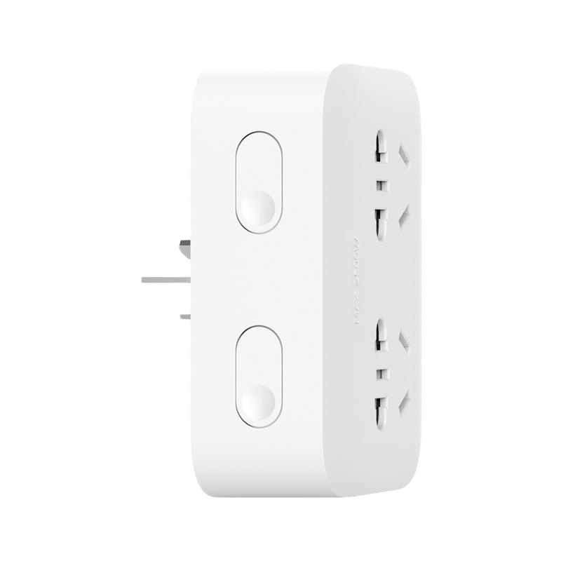 小米 米家二位二控转换器扩容插座智能插排 小米 MI 米家二位二控转换器