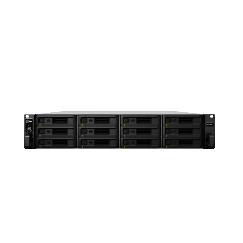 群晖(Synology)RS3617RPXS12盘位四核心16GNAS网络存储服务器16TB企业级SATA硬盘不规则体